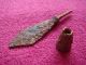 Wow Ancient Roman Arrowhead With Additional Weight 1st - 3rd Century Ad Roman photo 2