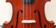 Fine Old Antique German Fullsize 4/4 Violin - Label Hanns R.  Kobler String photo 2