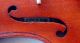 Fine Old Antique German Fullsize 4/4 Violin - Label Hanns R.  Kobler String photo 7