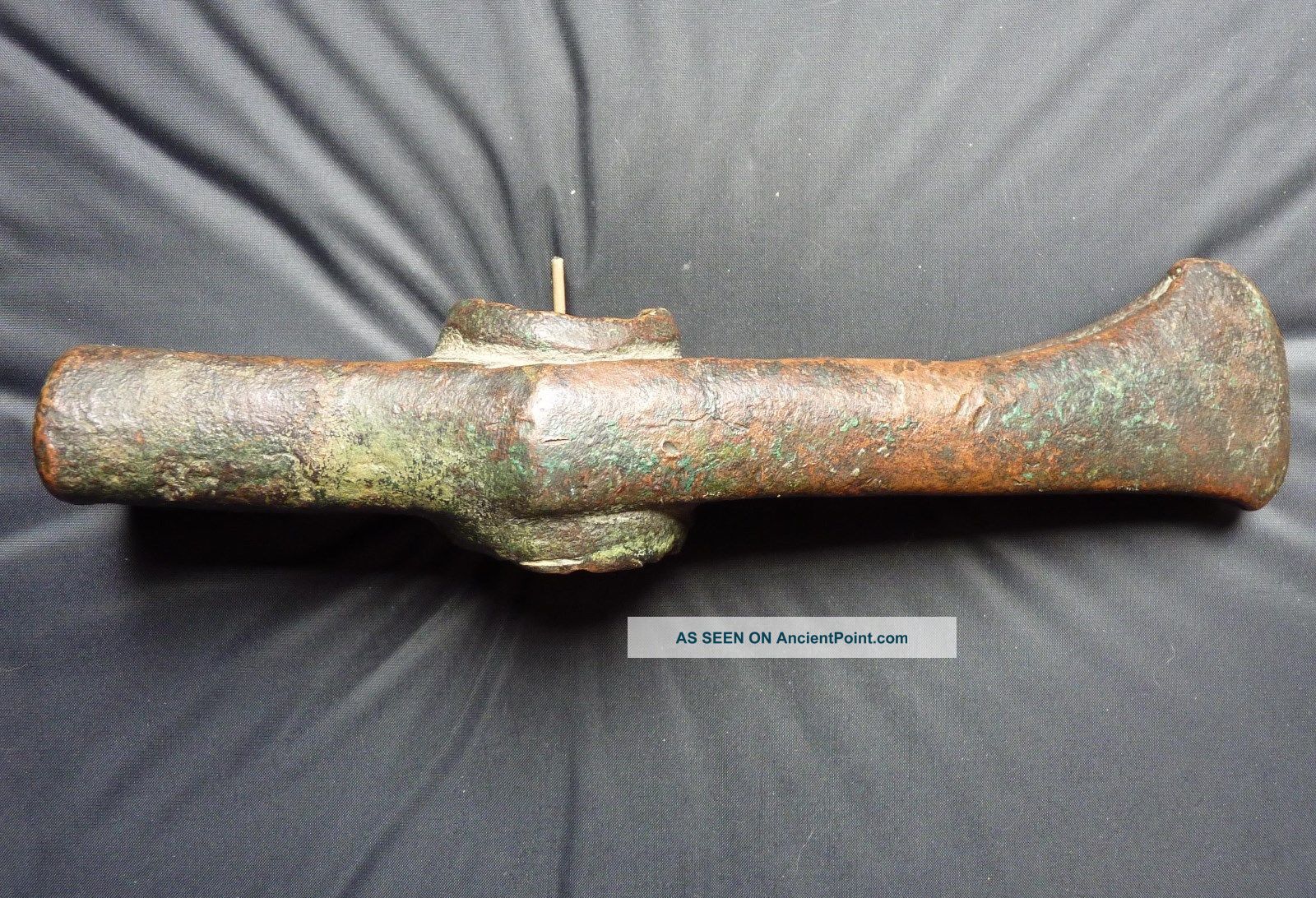 Impressive Early Bronze Age Combat Axe - Boat Type Neolithic & Paleolithic photo