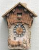 Unique Vintage Hand Carved Black Forest Clock Clocks photo 2