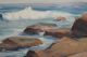 Large Vintage Mid - 20thc American Impressionist Seascape Oil Painting Nr Other Maritime Antiques photo 4