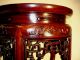 Vintage Chinese Rosewood Stand For Vase Or Object 6 