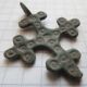 Viking Period Bronze Cross With Solar Signs On Both Sides In 1000 Ad Vf, Viking photo 9