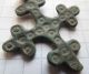 Viking Period Bronze Cross With Solar Signs On Both Sides In 1000 Ad Vf, Viking photo 10