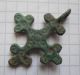 Viking Period Bronze Cross With Solar Signs On Both Sides In 1000 Ad Vf, Viking photo 4