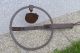 Antique Big Wrought Iron Trap,  Wolf,  Bear,  Blacksmith Hand Forged Rare Design Primitives photo 5