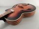 Old Archtop Vintage Jazz Neubauer Or Hoyer Guitar 50s Germany German Antique String photo 10