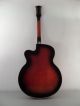 Old Archtop Vintage Jazz Neubauer Or Hoyer Guitar 50s Germany German Antique String photo 2