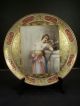 Monumental Antique Royal Vienna Porcelain Chargers Titled And Signed Plates & Chargers photo 6