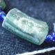 Ancient Roman Glass Beads 1 Medium Strand Aqua And Green 100 - 200 Bc 0360 Roman photo 1
