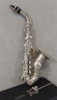 Antique 1920s Conn Silver Plate Soprano Saxophone & Case. Wind photo 2