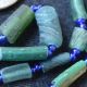 Ancient Roman Glass Beads 1 Medium Strand Aqua And Green 100 - 200 Bc 0357 Roman photo 1
