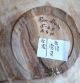Artisan Wooden Bowl Ron Durr Ash Wood Art Handmade 5 3/8 