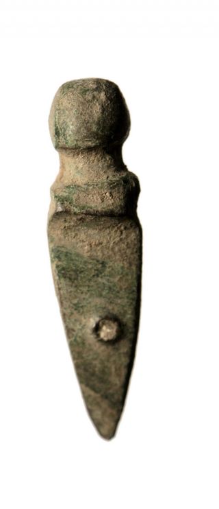 Ancient Roman Military - Bronze Gladius Amulet - Extremely Rare photo