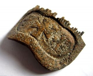 Scarce C.  1100 A.  D British Found Medieval Crusades Period Bone Cosmetic Comb.  Vf photo