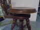 Vintage Antique Piano Chair Spindell Back Claw Feet 1900’s Excell.  Cond. 1900-1950 photo 3