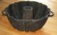 Very Old And Big Antique Cast Iron Bundt Pan Germany 3440 G Other Antique Home & Hearth photo 2