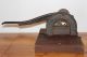 Antique Primitive Country Store Tobacco Cutter Tool Cast Iron / Wood Other Antique Home & Hearth photo 1