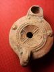 Wow Ancient Roman Ceramic Oil Lamp - Ornate Roman photo 2