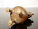 Very Old Sacred Aquamanile,  Latin Inscription Deus Et Lumen Mdlxxv Metalware photo 9