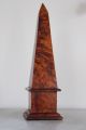 Antique Australian Burr Huon Pine Obelisk Art Deco 1920 Colonial Australiana Woodenware photo 4