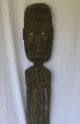 Antique African Tribal Figure Carved Wood Tribal Art Male Figure Sculptures & Statues photo 1
