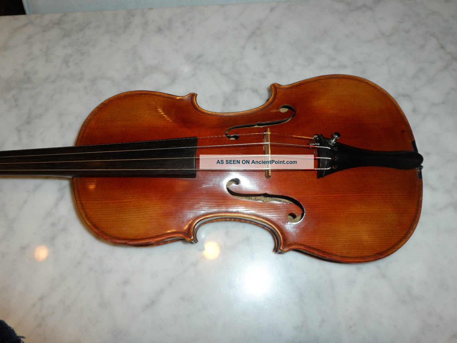 Vintage German Violin Strad Model 4/4 String photo