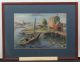 Vintage Gerrit Hondius Provincetown Ma Boat Harbor Oil Painting Nr Other Maritime Antiques photo 1