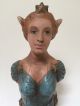 Vintage Alfco Ny Nautical Ship ' S Head Figurehead Winged Woman Victory Hypnos Other Maritime Antiques photo 3