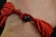 Retro Bangle Red Coral Bracelet Jewelry Trim Handmade Bracelets photo 2