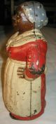 Antique 486 Hubley Mammy Black American Cast Iron Art Statue Sculpture Doorstop Metalware photo 1