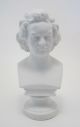 Antique Parian Porcelain Beethoven Bust Figurines photo 9