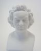 Antique Parian Porcelain Beethoven Bust Figurines photo 1