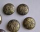 7 British Qvc 9th Royal Lancers Buttons C.  1855 Crimean War 3 Player/4 Firmin Buttons photo 2