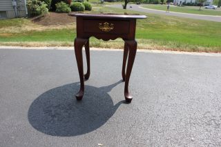 Pennsylvania House Cherry Oval Accent Table photo
