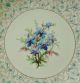 2 Minton Botanical Floral Plates Bailey Biddle & Banks Plates & Chargers photo 3