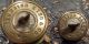 1893 World Columbia Exibition 23mm Coat & 15mm Cuff Button - Browning King Co Buttons photo 1