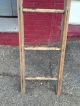 Authentic Wood Wooden Ladder Primitive 6 Ft Farm House Rustic Log Cabin Primitives photo 3