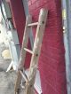Authentic Wood Wooden Ladder Primitive 6 Ft Farm House Rustic Log Cabin Primitives photo 4