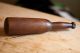 Antique 19th Cent Turned Wood Lignum Vitae Apothecary Pharmacy Mortar,  Pestle Primitives photo 1