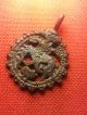 Ancient Roman Bronze Medallion Pendant Amulet With Dragon - Rare Roman photo 2