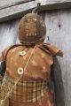 Primitive Halloween Grungy Folk Art Talia Pumpkin Primitives photo 1