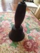5 Inch Wooden Handle School Bell Primitive Metal Base Rings Perfectly Primitives photo 1