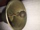 5 Inch Wooden Handle School Bell Primitive Metal Base Rings Perfectly Primitives photo 7