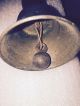 5 Inch Wooden Handle School Bell Primitive Metal Base Rings Perfectly Primitives photo 8