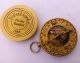 Antique Compass @ Brass Pocket Sundial Magnetic Compass @ Nautical Brass Compass Compasses photo 3