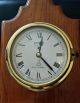 Vintage Danbar Ship ' S Bell Maritime Brass Quartz Clock And Barometer Clocks photo 2