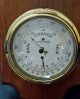 Vintage Danbar Ship ' S Bell Maritime Brass Quartz Clock And Barometer Clocks photo 4