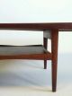 Vintage Teak Coffee Table Atomic Selig Trays Danish Modern Solid Wood Midcentury Mid-Century Modernism photo 4